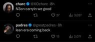 Fans speculate the streamer is relapsing (Image via @AdinUpdatess)